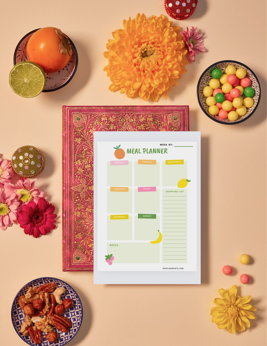 Weekly Flavor Fix – Meal Planner Sheet